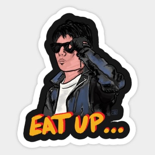 Rudy Says Eat Up Sticker